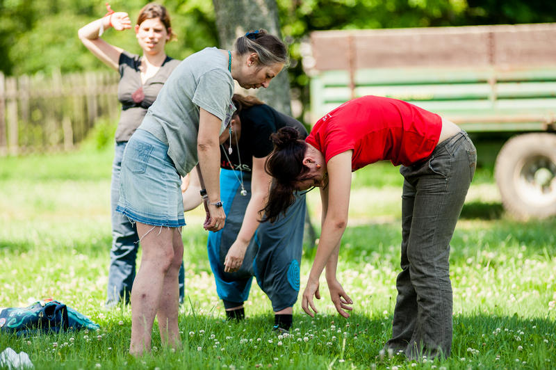lidé na hlasové dílně