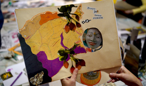 Koláž a příběh (též pro rodiče s dětmi)